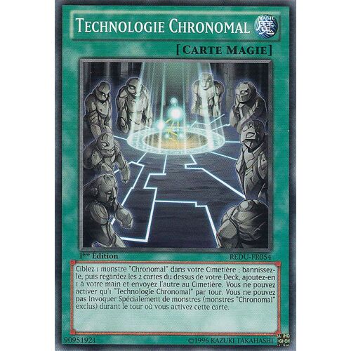 Technologie Chronomal - Retour Du Duelliste - Yugioh - Redu-Fr054 - C