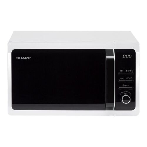 Sharp R243W - Four micro-ondes monofonction - pose libre - 20 litres - 800 Watt - blanc
