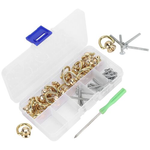 Clou Rivet Tétine Tête Boutons Avec D Anneau Artisanat Décoration Diy Matériel Accessoires