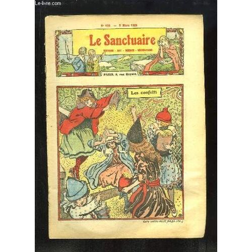 Le Sanctuaire (Histoire, Art, Science, Récréations) N°100 : Les Confetti