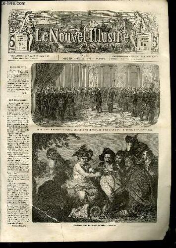 Le Nouvel Illustré N°184 - 1ère Année : Réception Du Nouvel Hospodar Des Principautés Danubiennes Par Le Sultan, À Constantinople - Vendanges : Les Borrochos, Dessiné Par Velasquez - Les ...