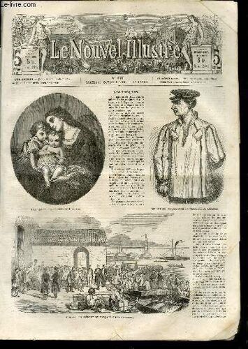 Le Nouvel Illustré N°166 - 1ère Année : Costumes Des Forçats Pour La Traversée De Cayenne - Une Veuve, Dessiné Par Jalabert - Toulon : Un Départ De Forçats Pour Cayenne - L'amour Aux ...