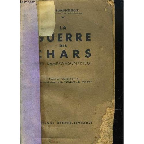 La Guerre Des Chars (Der Kampfwagenkrieg)