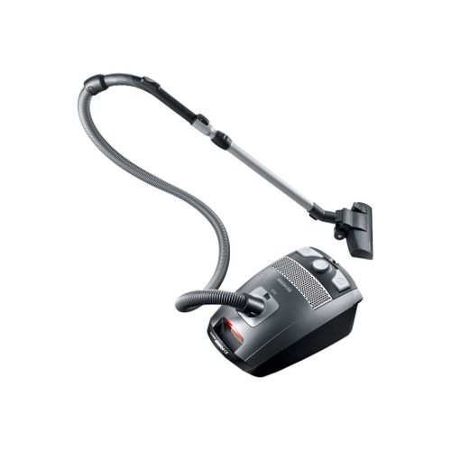 SEVERIN S'POWER BC 7045 snowwhite - Aspirateur - traineau - sac - gris platine/rouge grenat