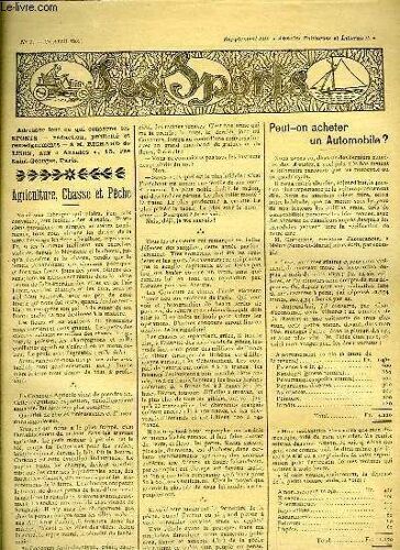 Les Sports N°7 : Agriculture, Chasse Et Pêche.