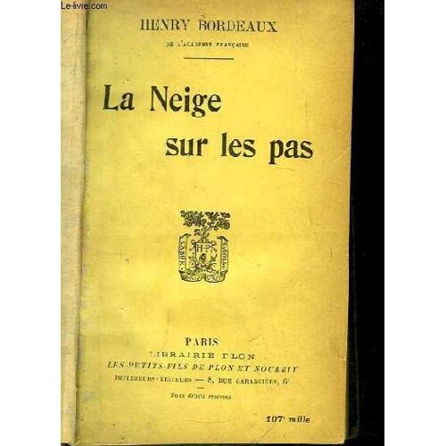 La Neige Sur Les Pas.