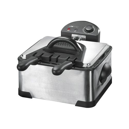 Double friteuse 4L inox Clatronic FR 3195