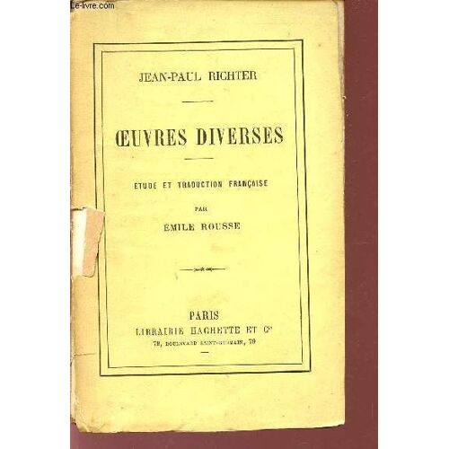 Oeuvres Diverses.