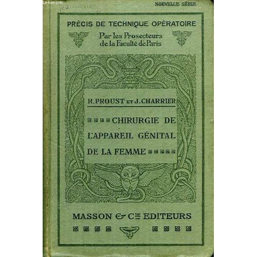 Chirurgie De L'appareil Genital De La Femme