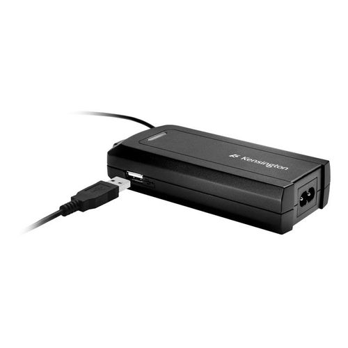 Kensington Dell Family Laptop Charger with USB Power Port - Adaptateur secteur - 90 Watt - Royaume-Uni, Europe - noir - pour Alienware M11x