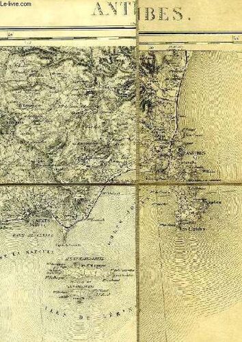 Carte D'etat Major, Antibes