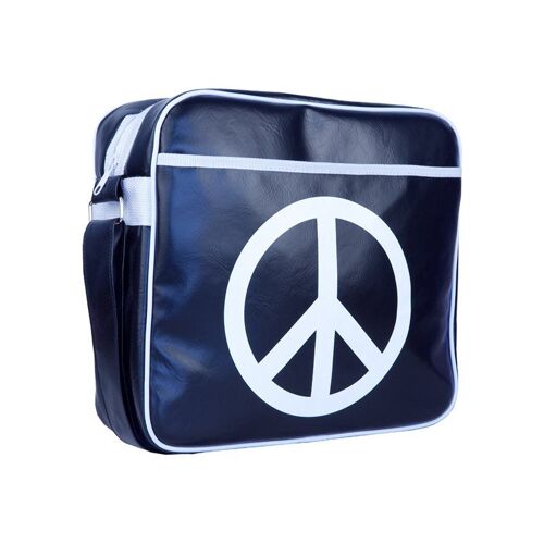 Urban Factory Peace & Love Laptop Bag 12.5" Blue - Sacoche pour ordinateur portable - 12