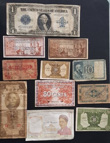 Lot De Billets Étrangers