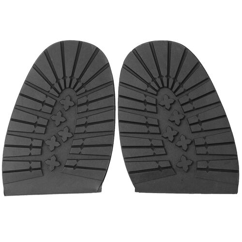 Bottes Chaussures Anti Dérapant Semelles À Talon Avant Semelles En Caoutchouc Muet Chaussures Accessoires De Réparation (Semelles Avant)