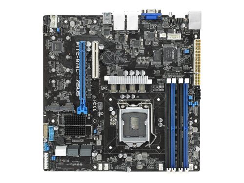 ASUS P11C-M/4L - Carte-mère - micro ATX - LGA1151 Socket - C242 Chipset - USB 3.0, USB 3.1 Gen 1, USB 3.1 Gen 2 - 4 x Gigabit LAN - carte graphique embarquée