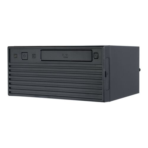Chieftec UNI Series BT-02B-U3 - Tour - mini ITX - pas d'alimentation - noir - USB/Audio