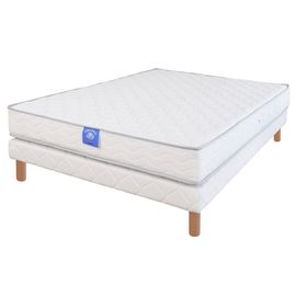 Ensemble Matelas Sardem Belle Literie Rubis + Sommier Tapissier 160x200