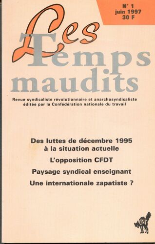 Des Luttes De Décembre 1995 - L'opposition À La Cfdt - Une Internationale Zapatiste
