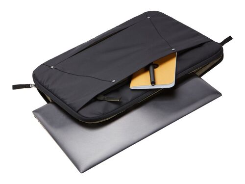 Case Logic Deco - Housse d'ordinateur portable - 14" - noir