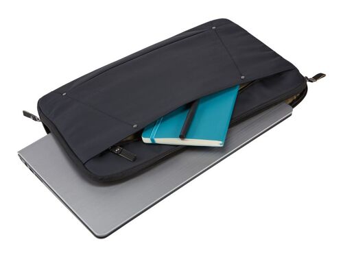 Case Logic Deco - Housse d'ordinateur portable - 15.6" - noir