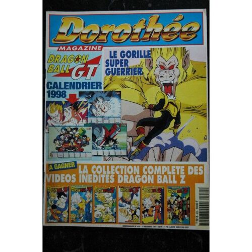 Dorothée Magazine 430 - Dragon Ball Gt Le Gorille Super Guerrier - Calendrier - 16 Déc. 1997