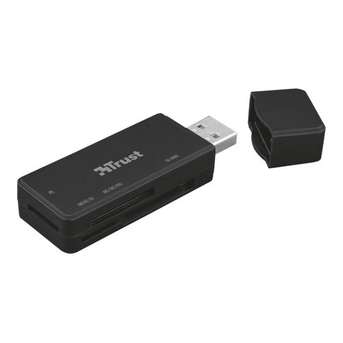 Trust NANGA - Lecteur de carte (MS, SD, microSD, MS Micro) - USB 3.1 Gen 1