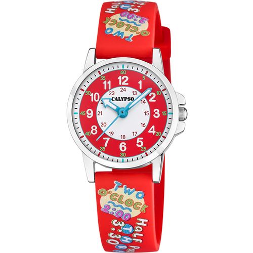 Montre Enfant Calypso Pur Multicolore Rouge Montre-Bracelet Junior Calypso Uk5824/5