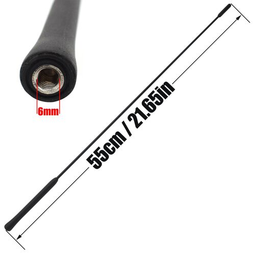 Antenna Rod Tige D'étanchéité En Caoutchouc Pour Antenne De Toit De Voiture, Pour Ford Focus Mk1 Mk2 Fiesta Mercury Cougar Mondeo Connect Ka C-Max Fm "Nipseyteko"