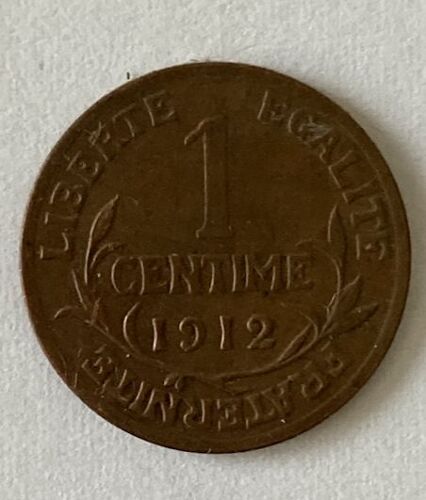 France : 1 Centime , 1912