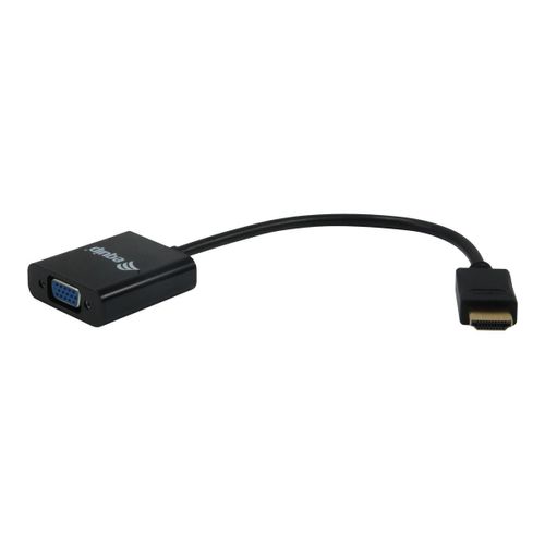 equip - Convertisseur vidéo - HDMI - VGA - noir