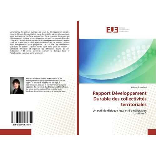 Rapport Développement Durable Des Collectivités Territoriales