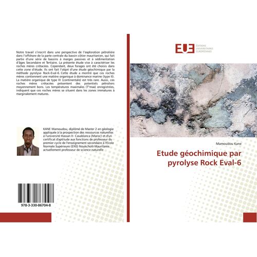 Etude Géochimique Par Pyrolyse Rock Eval-6
