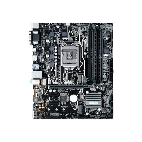 ASUS PRIME B250M-A - Carte-mère - micro ATX - LGA1151 Socket - B250 Chipset - USB 3.0, USB-C - Gigabit LAN - carte graphique embarquée (unité centrale requise) - audio HD (8 canaux)