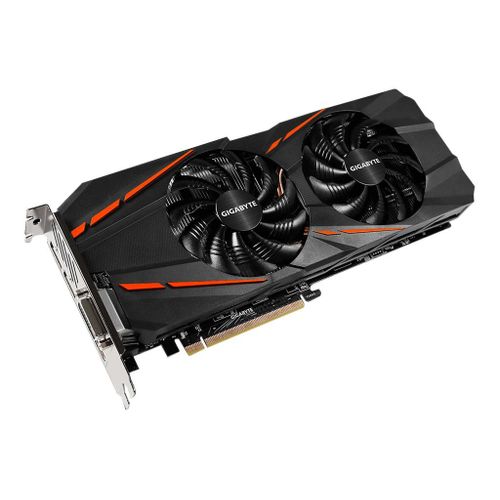 Gigabyte GeForce GTX 1060 D5 3G (rev. 1.0) - Carte graphique - GF GTX 1060 - 3 Go GDDR5 - PCIe 3.0 x16 - DVI, HDMI, 3 x DisplayPort