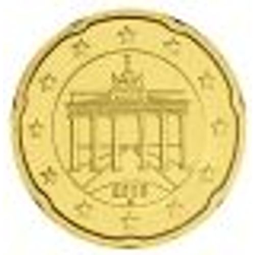 Allemagne 20 Cent 2008 A Tirage: 15.800.000 Piece Euro