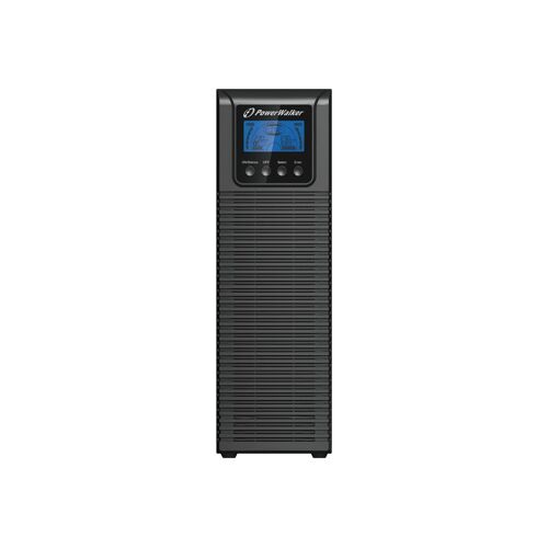 PowerWalker VFI 3000 TGS - Onduleur - CA 176 - 300 V - 2700 Watt - 3000 VA - pas de batterie - RS-232, USB - connecteurs de sortie : 3