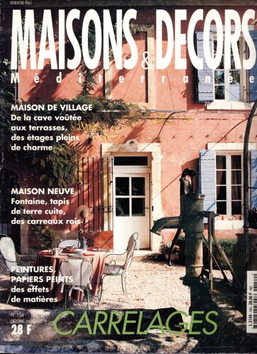 Maisons Et Décors Méditerranée  N° 154 : Carrelages