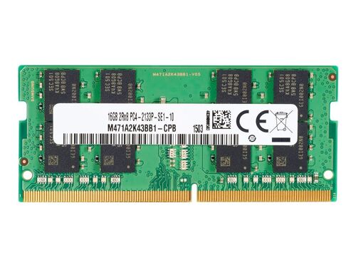 HP - DDR4 - module - 16 Go - DIMM 288 broches - 2400 MHz / PC4-19200 - CL17 - 1.2 V - mémoire enregistré - ECC - Smart Buy - pour Workstation Z440, Z640, Z840