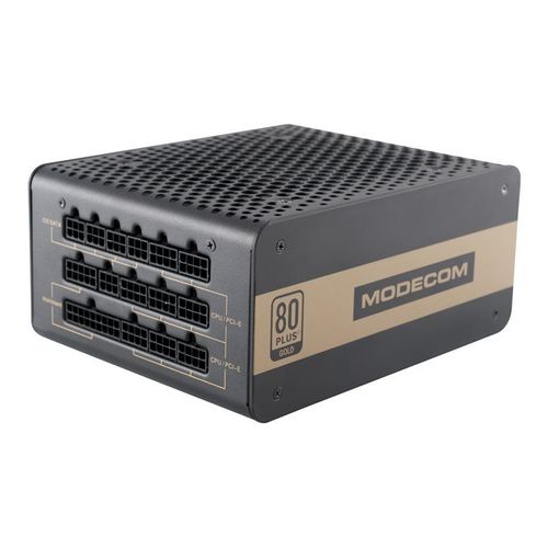 ModeCom Volcano 750 GOLD - Alimentation électrique (interne) - ATX12V 2.31 - 80 PLUS Gold - CA 100-240 V - 750 Watt - PFC active - noir
