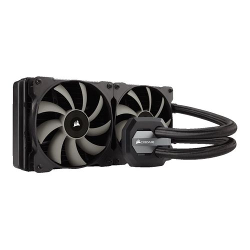 CORSAIR Hydro Series H115i Extreme Performance Liquid CPU Cooler - Système de refroidissement liquide de processeur - (pour : LGA1156, AM2, LGA1366, AM3, LGA1155, LGA2011, FM1, FM2, LGA1150...