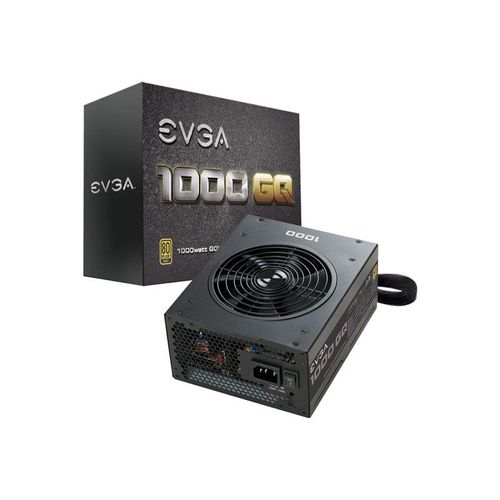 EVGA 1000 GQ - Alimentation électrique (interne) - ATX - 80 PLUS Gold - CA 100-240 V - 1000 Watt - PFC active