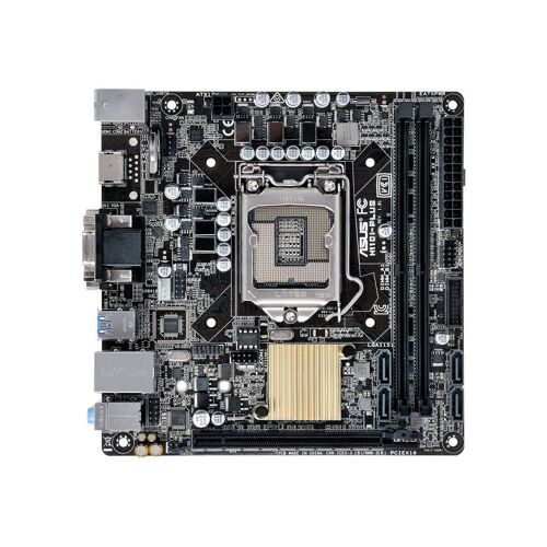 ASUS H110I-PLUS - Carte-mère - mini ITX - LGA1151 Socket - H110 Chipset - USB 3.0 - Gigabit LAN - carte graphique embarquée (unité centrale requise) - audio HD (8 canaux)