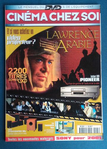 Cinema Chez Soi N° 25 - Mai 2001 - Lawrence D'arabie - Occasion