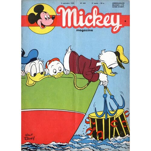 Mickey Magazine N° 465 Du 03/09/1959