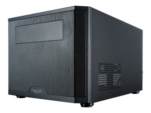 Fractal Design Core 500 - Boîtier compact - mini ITX - pas d'alimentation (ATX) - noir - USB/Audio