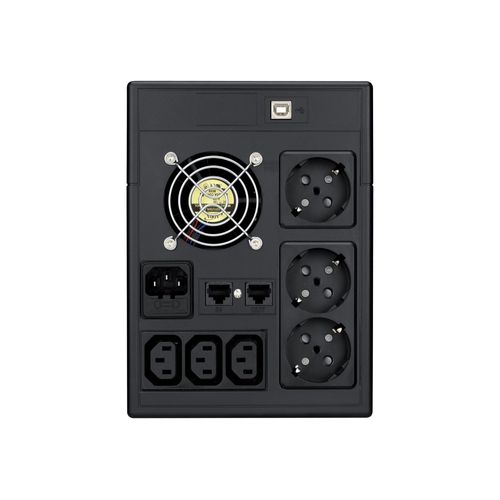 Liebert itON LI32141CT20 - Onduleur - 900 Watt - 1500 VA - connecteurs de sortie : 6