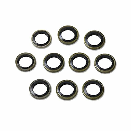 Étriers De Maître Cylindre De Frein, Rondelles D'outils, En Acier Et Caoutchouc Scellés Pour Motos Nissan Avant Et Arrière, 14mm, 10 Pièces