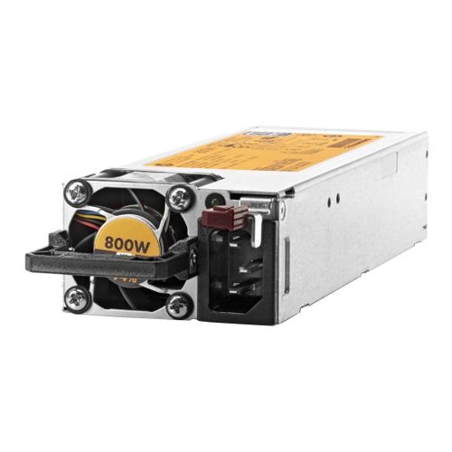 HPE - Alimentation - branchement à chaud / redondante (module enfichable) - Flex Slot - 80 PLUS Platinum - CA 100-240 V - 800 Watt - 915 VA