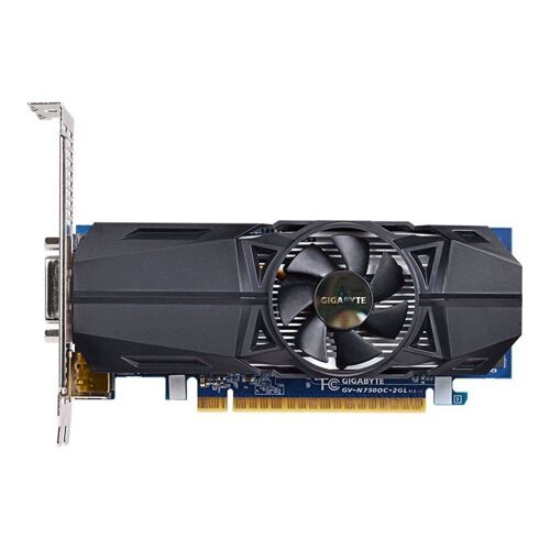 Gigabyte GV-N750OC-2GL - Carte graphique - GF GTX 750 - 2 Go GDDR5 - PCIe 3.0 x16 profil bas - DVI, 2 x HDMI, DisplayPort