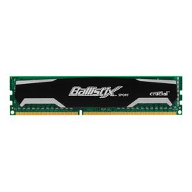 Ballistix Sport - DDR3 - module - 4 Go - DIMM 240 broches - 1333 MHz / PC3-10600 - CL9 - 1.5 V - mémoire sans tampon - non ECC